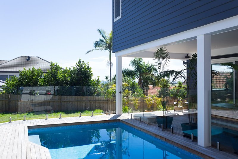 Outdoor space for custom-built Northern Beaches home