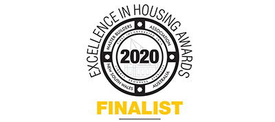 The 2020 Master Builders Association Housing Finalists Award, awarded to Peninsula Homes in 2020