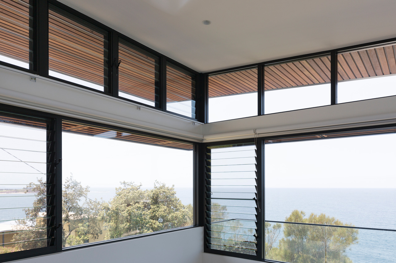 Room with Louvers for fresh air